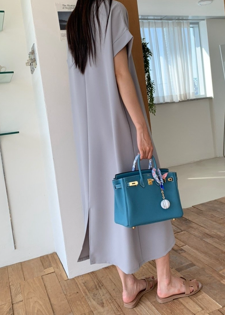 Silky daily dress