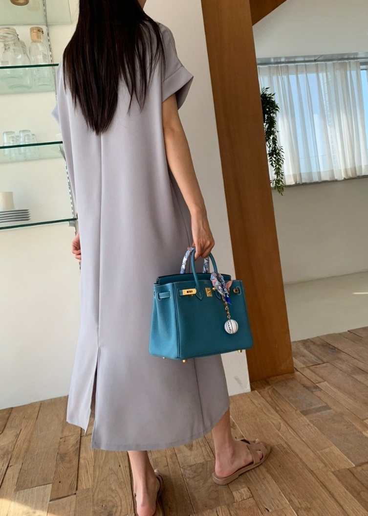 Silky daily dress