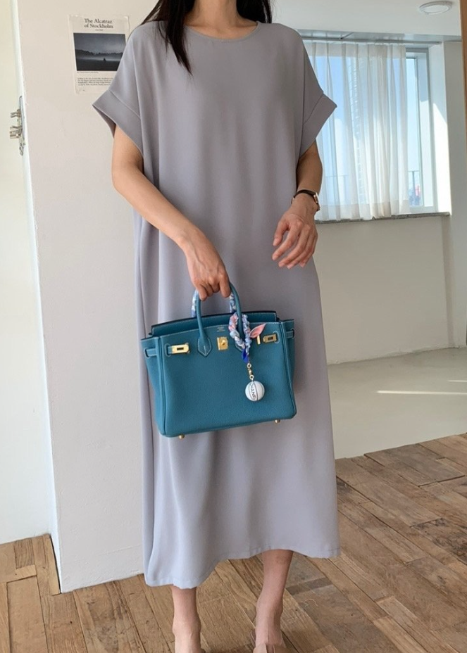 Silky daily dress