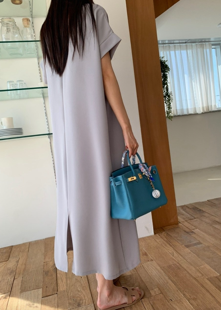 Silky daily dress