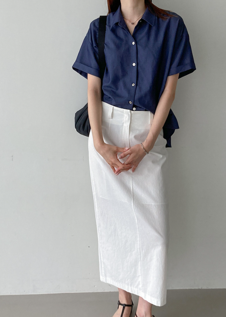 Tencel denim shirt
