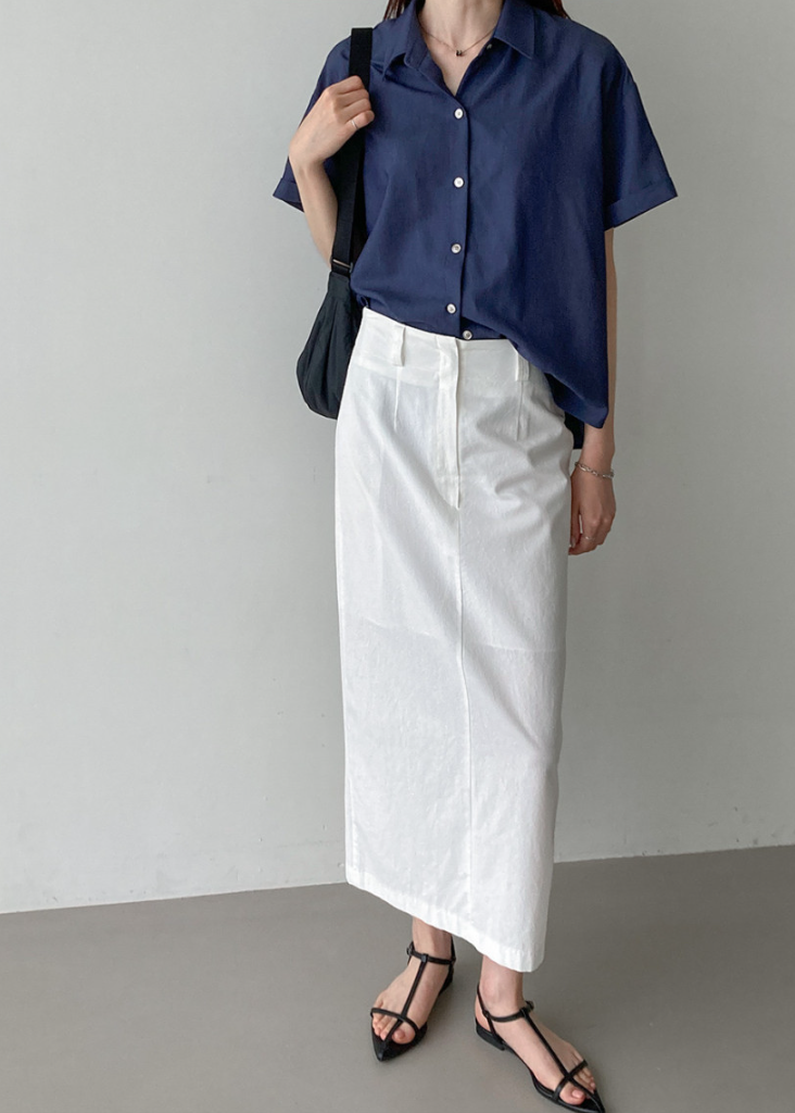 Tencel denim shirt
