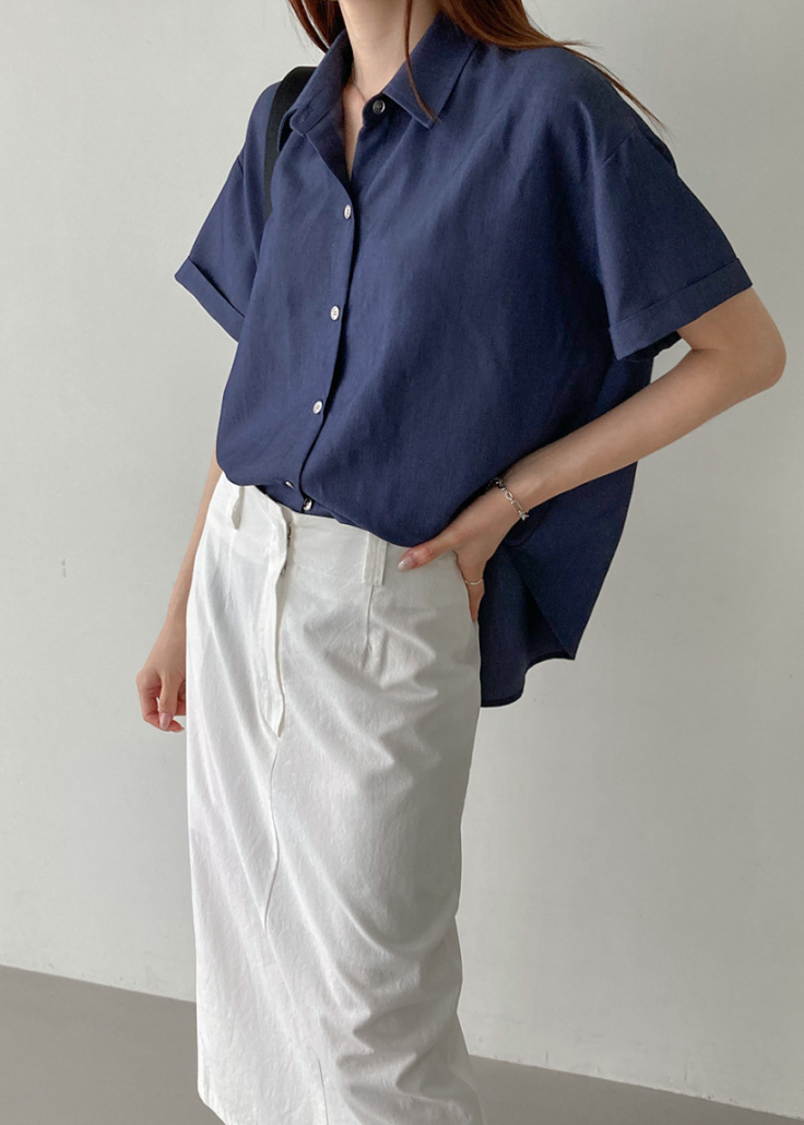 Tencel denim shirt