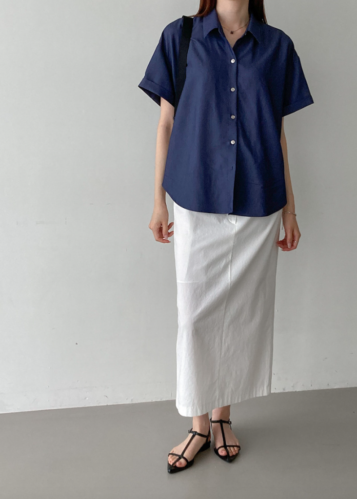 Tencel denim shirt