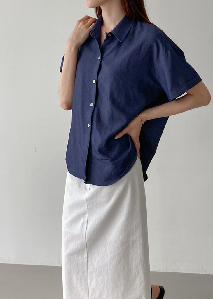 Tencel denim shirt