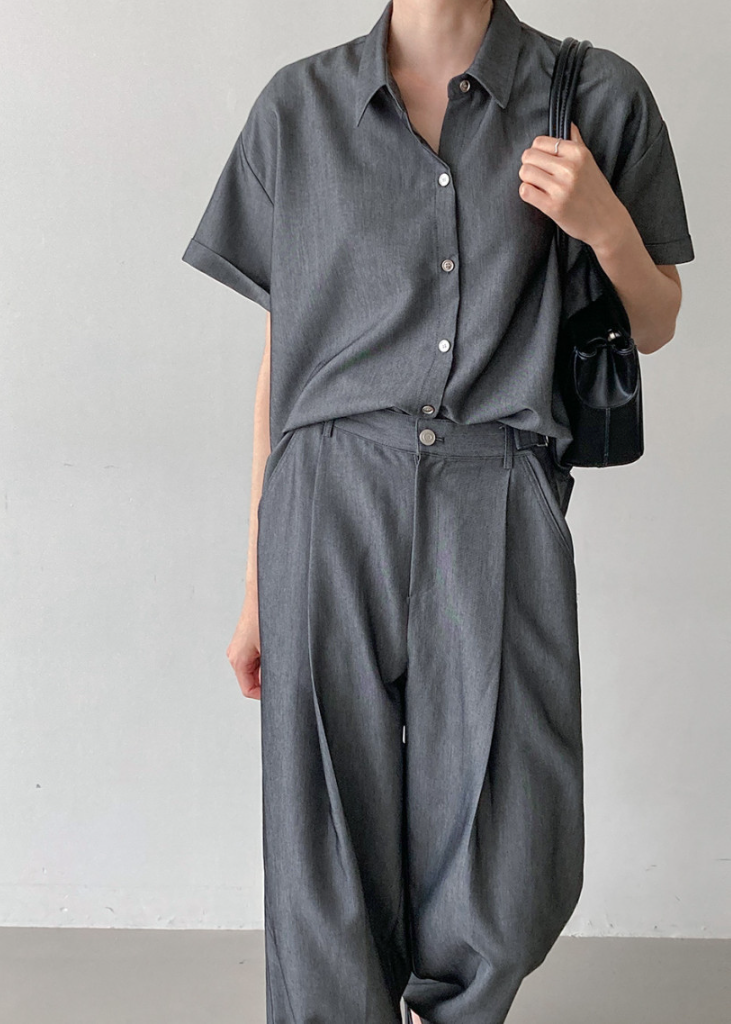 Tencel denim shirt