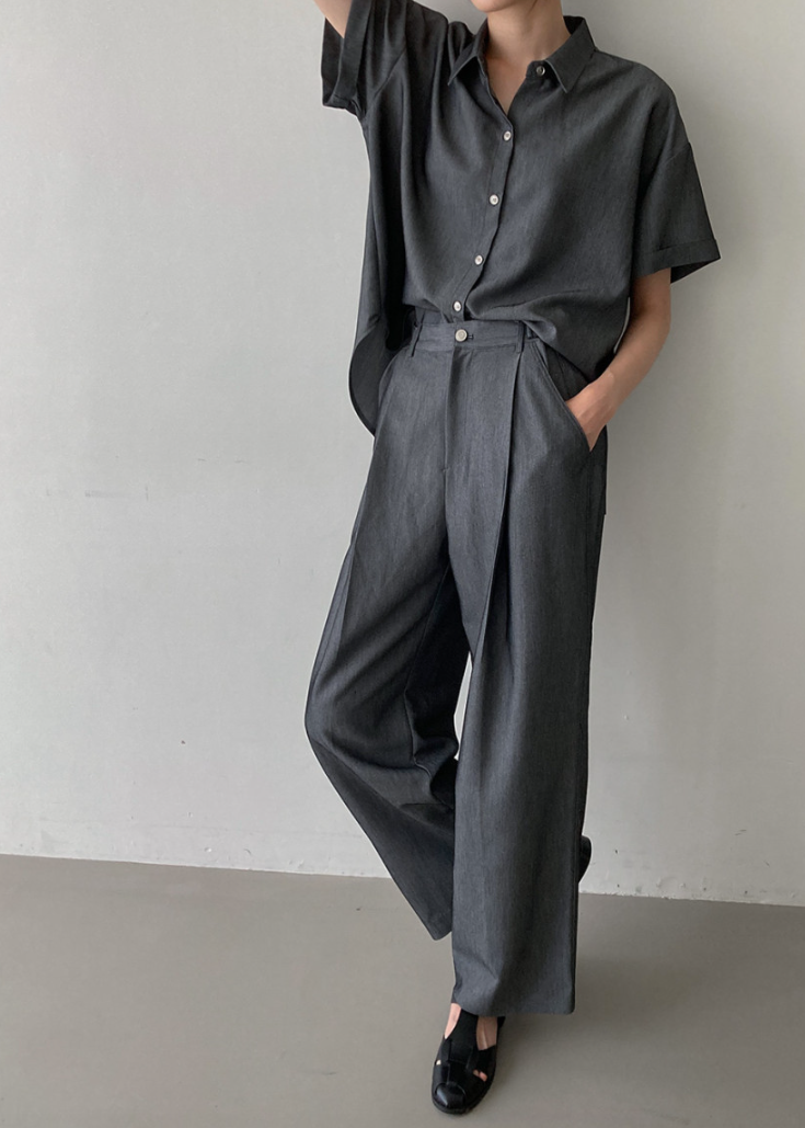 Tencel denim shirt