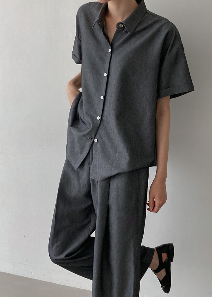 Tencel denim shirt
