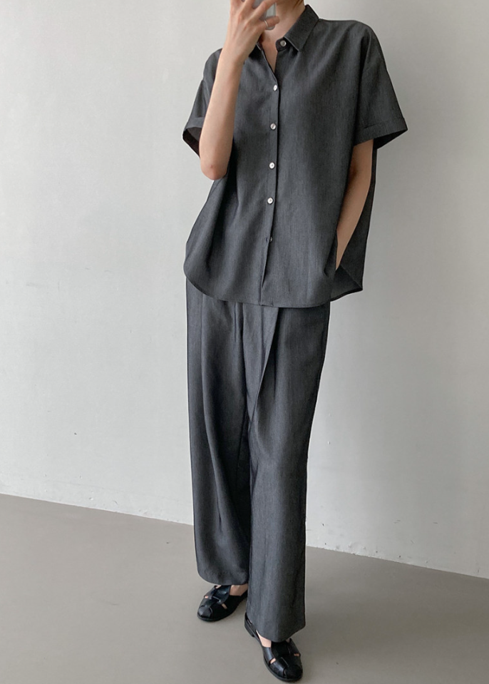Tencel denim shirt