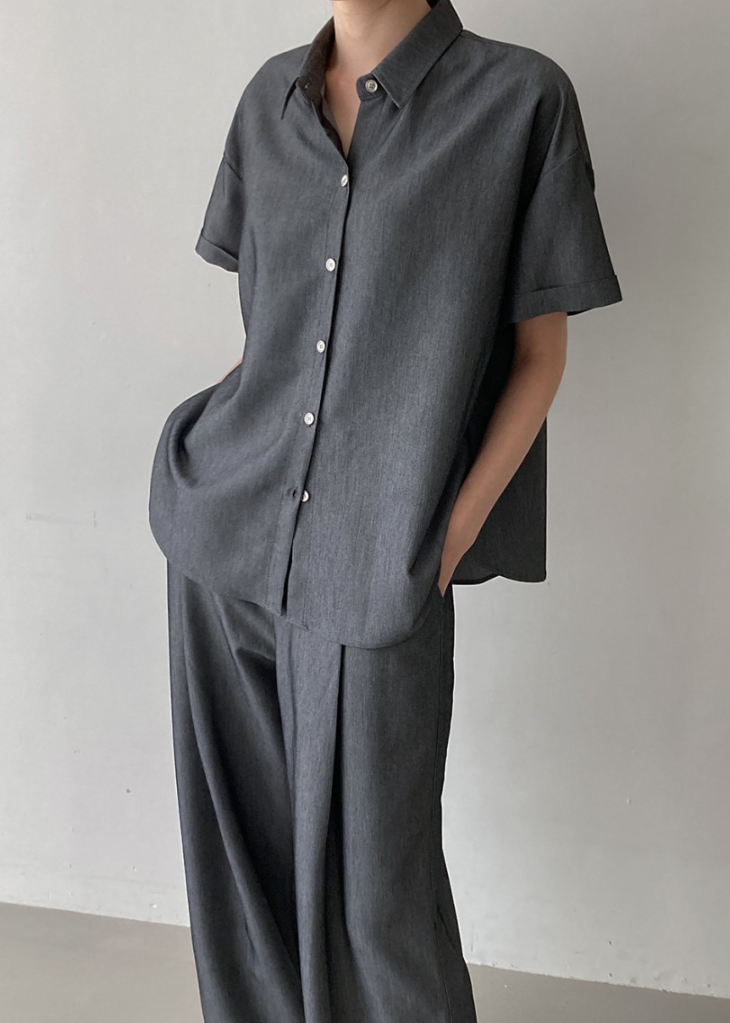 Tencel denim shirt
