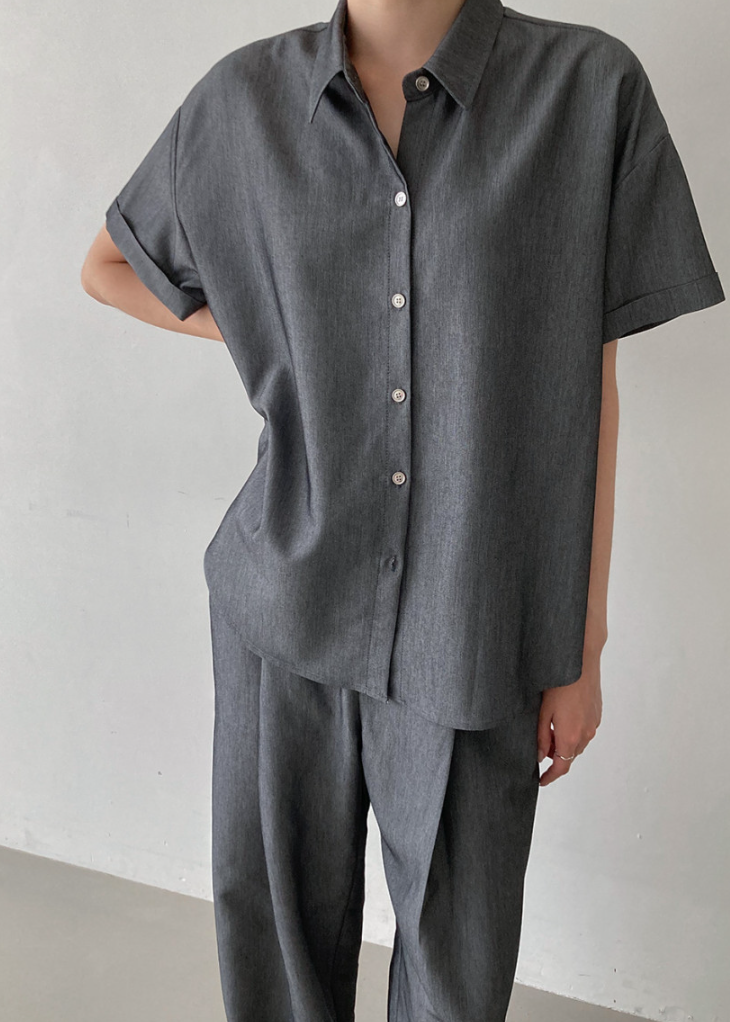 Tencel denim shirt