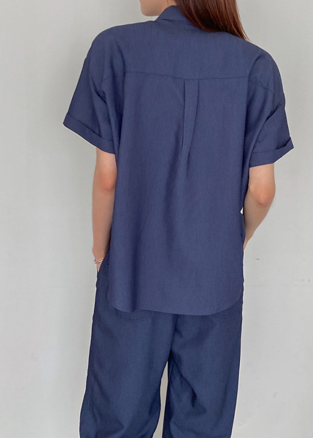 Tencel denim shirt