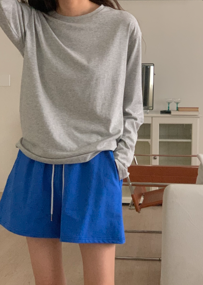 Basic modal long sleeves tee