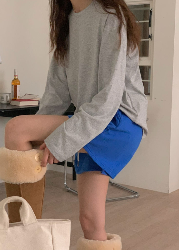 Basic modal long sleeves tee