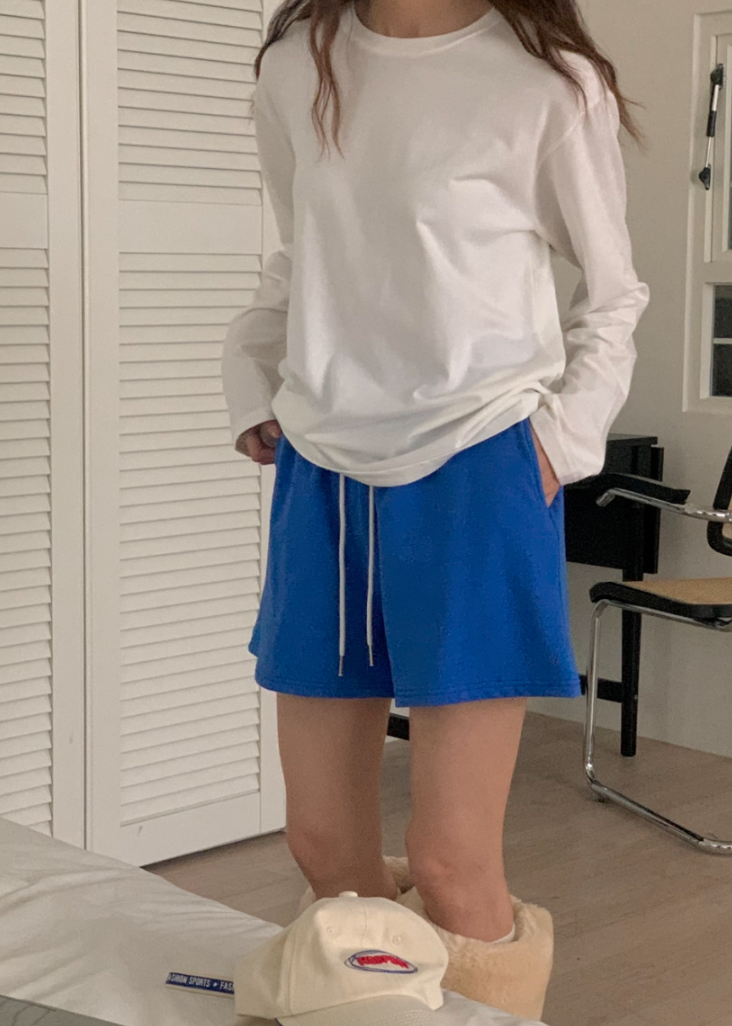 Basic modal long sleeves tee