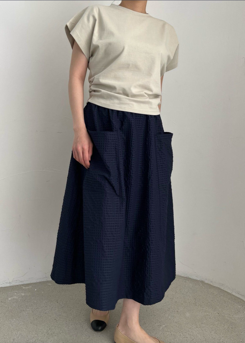 Shirring tee