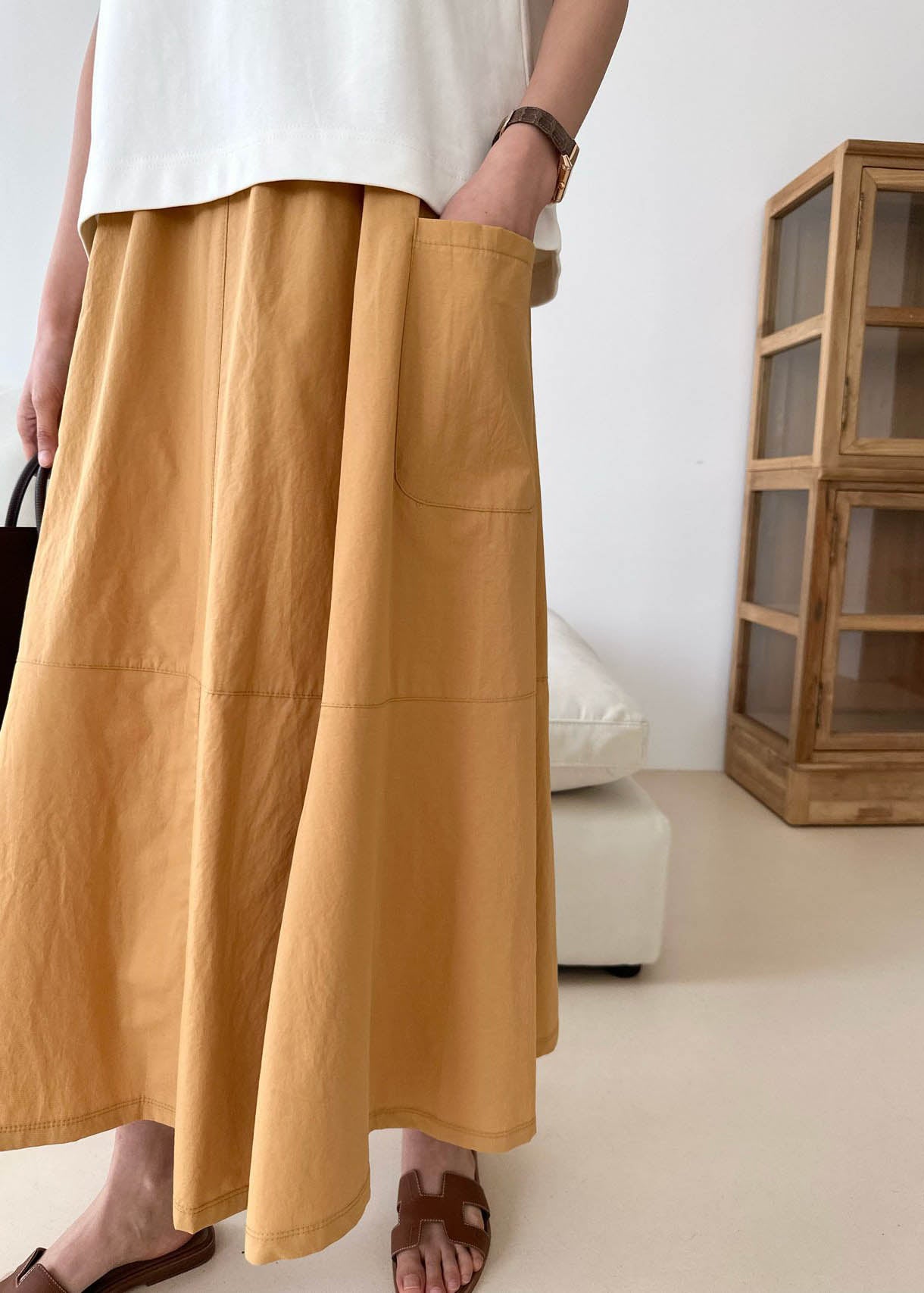 Miyu cotton full skirt