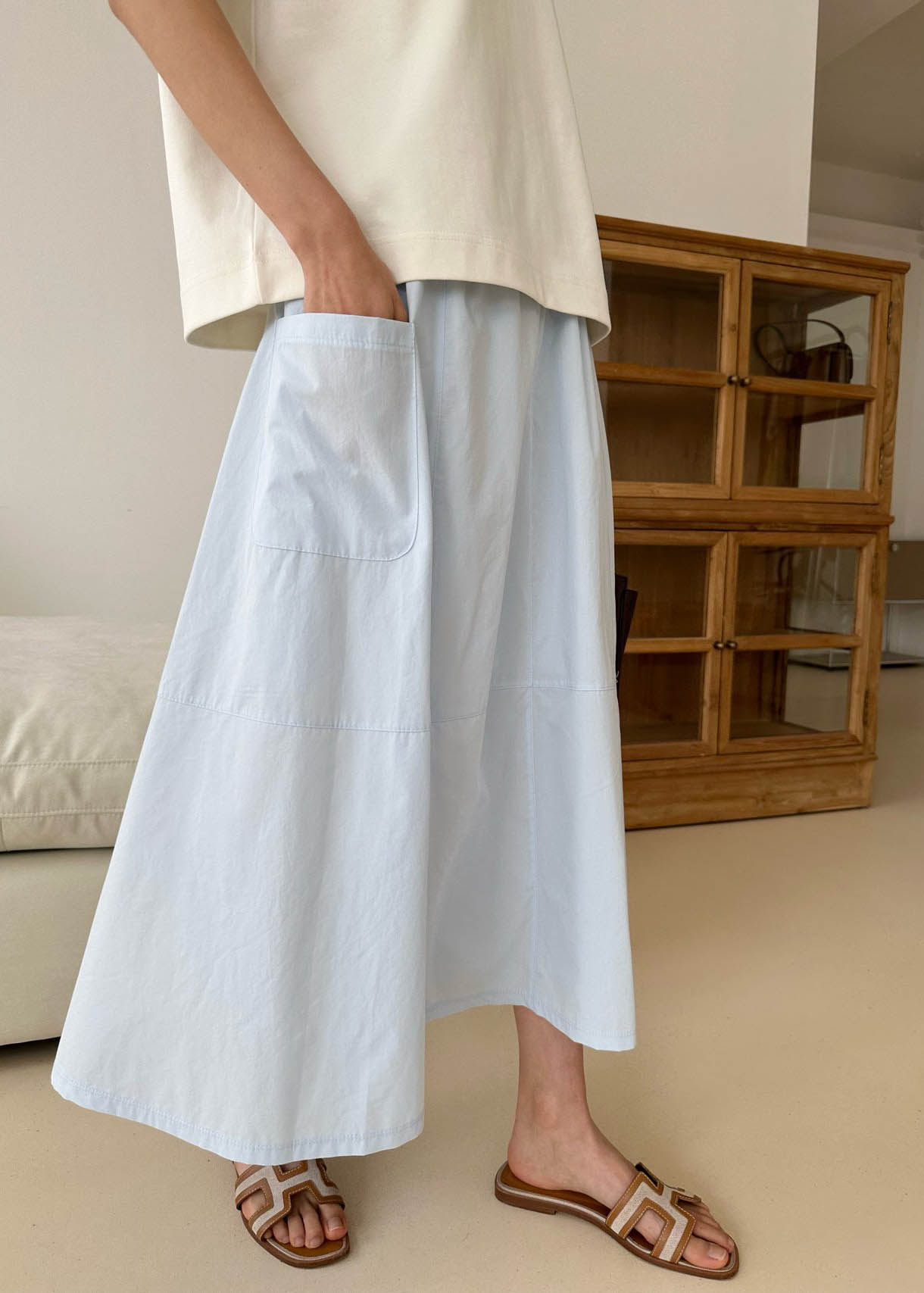 Miyu cotton full skirt