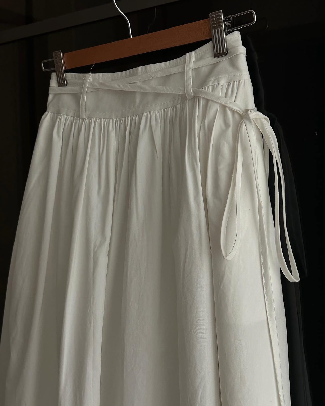 Cotton flare skirt