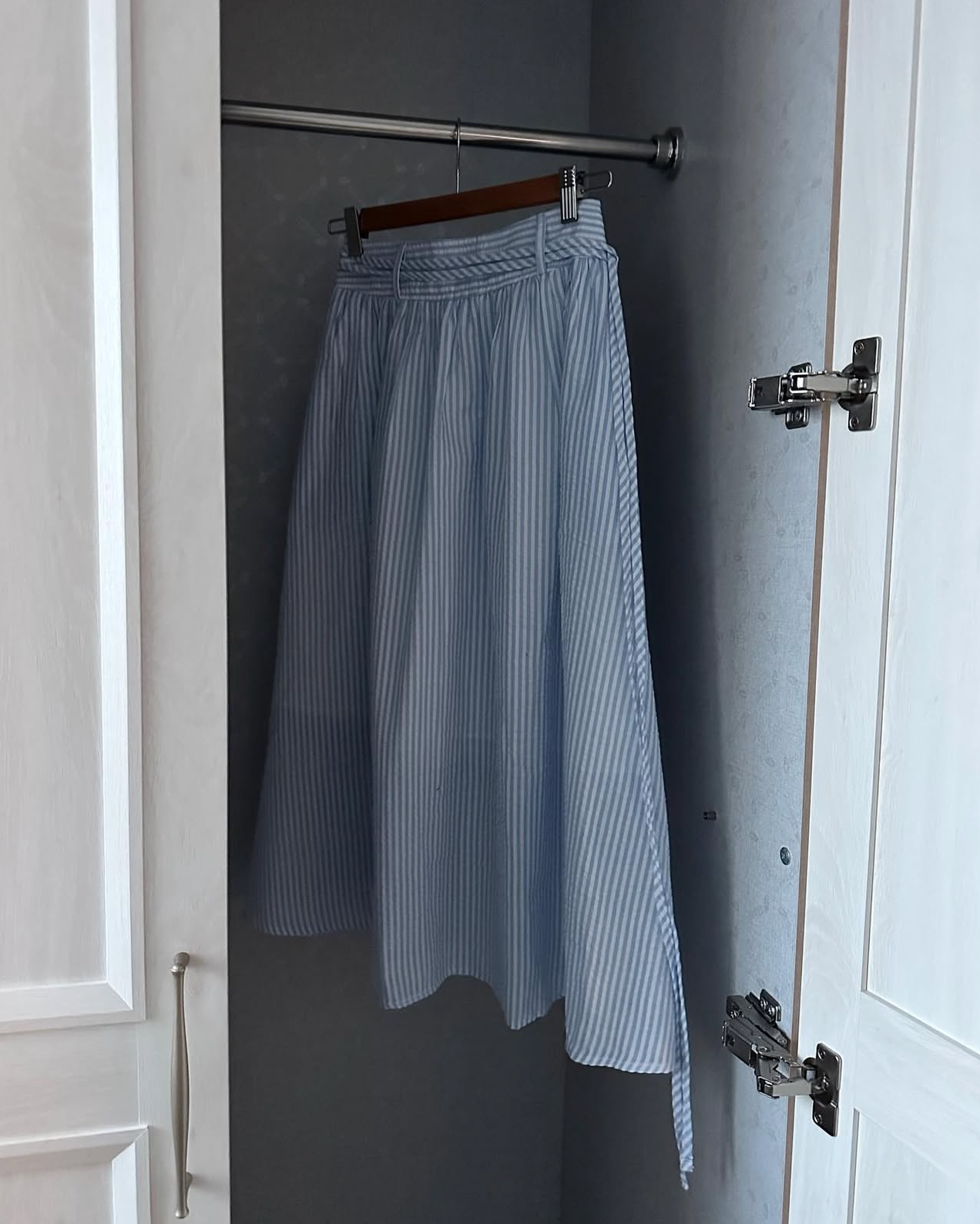 Cotton flare skirt