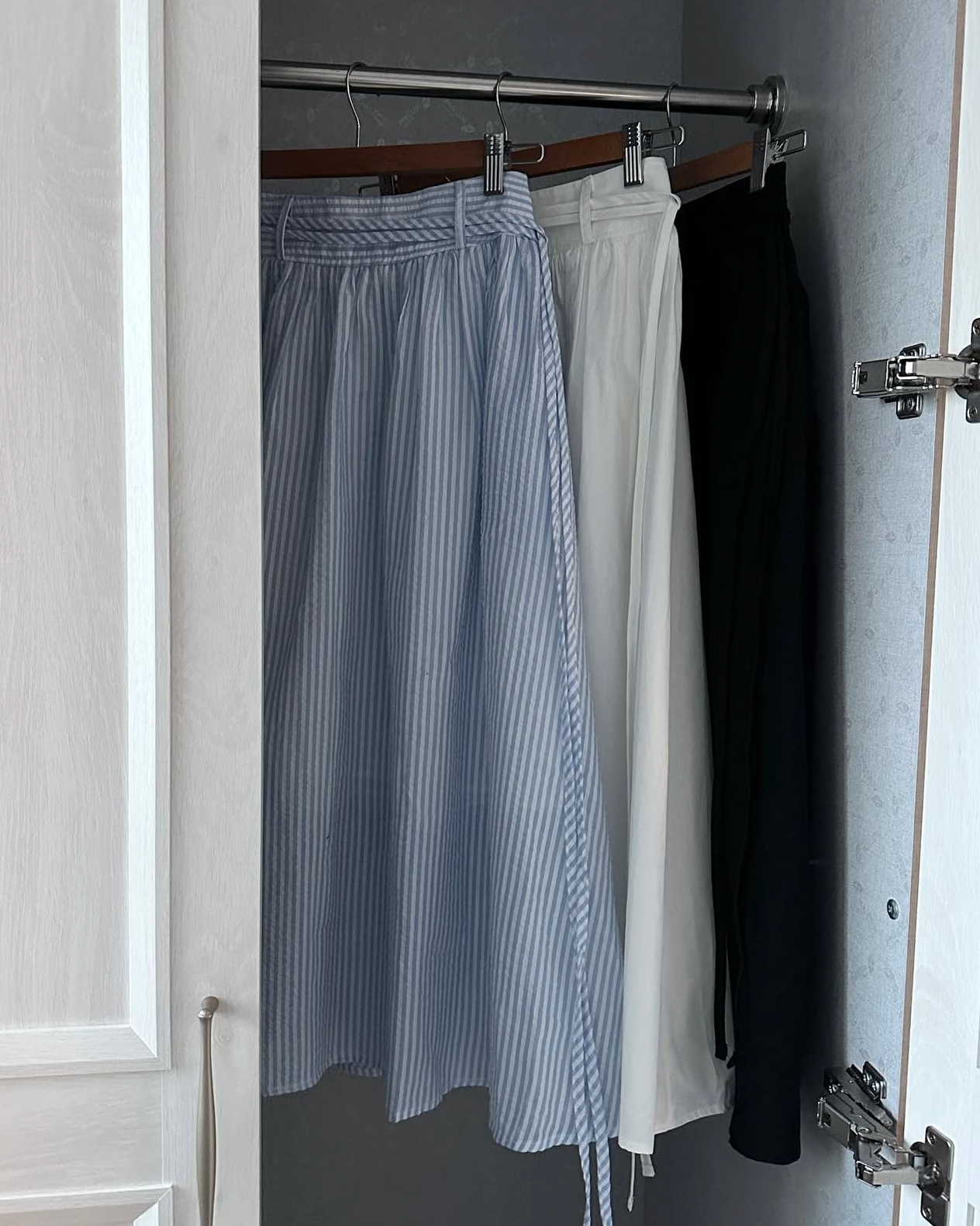 Cotton flare skirt