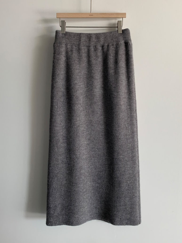 (F/W) Raglan ribbed knit set