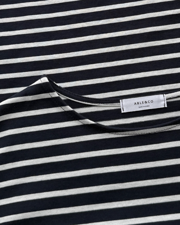 Lucky striped short sleeve T-shirt