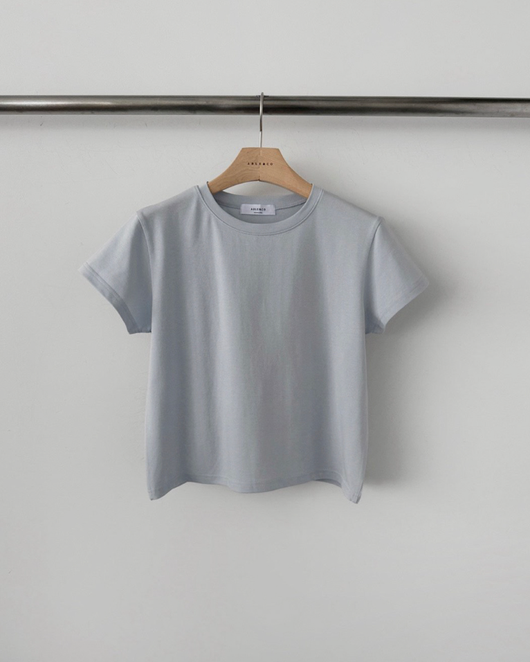 Cream modal tee