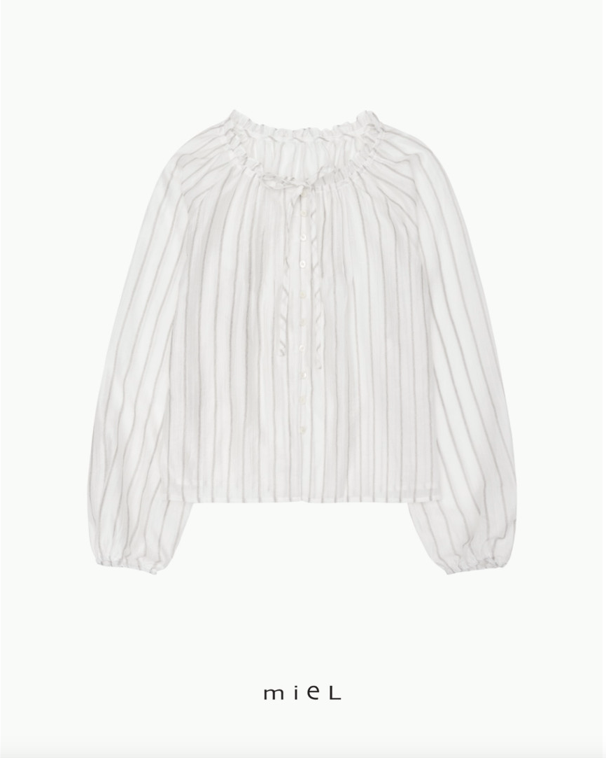 Miel striped blouse