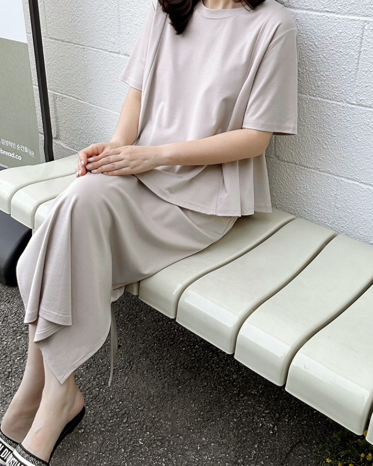 (Hot Summer version) Daily cool skirt set