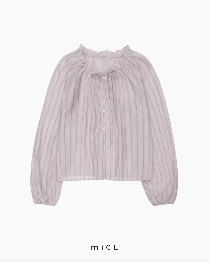 Miel striped blouse