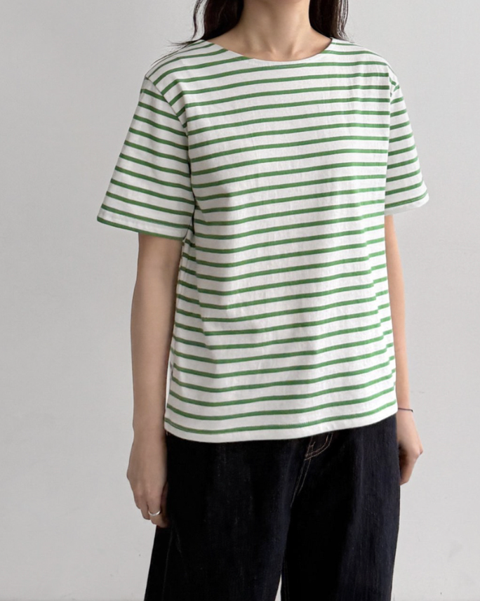 Lucky striped short sleeve T-shirt