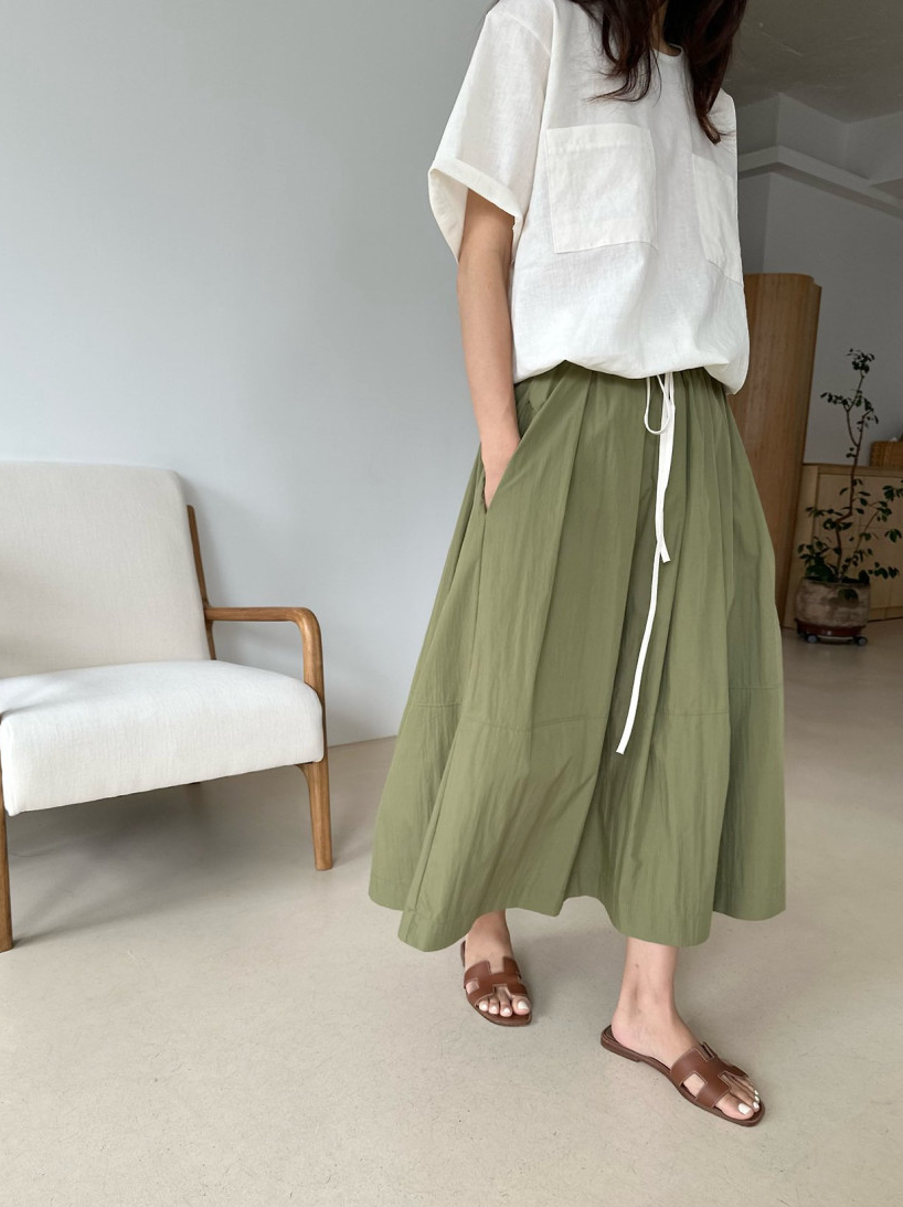 Nylon full skirt