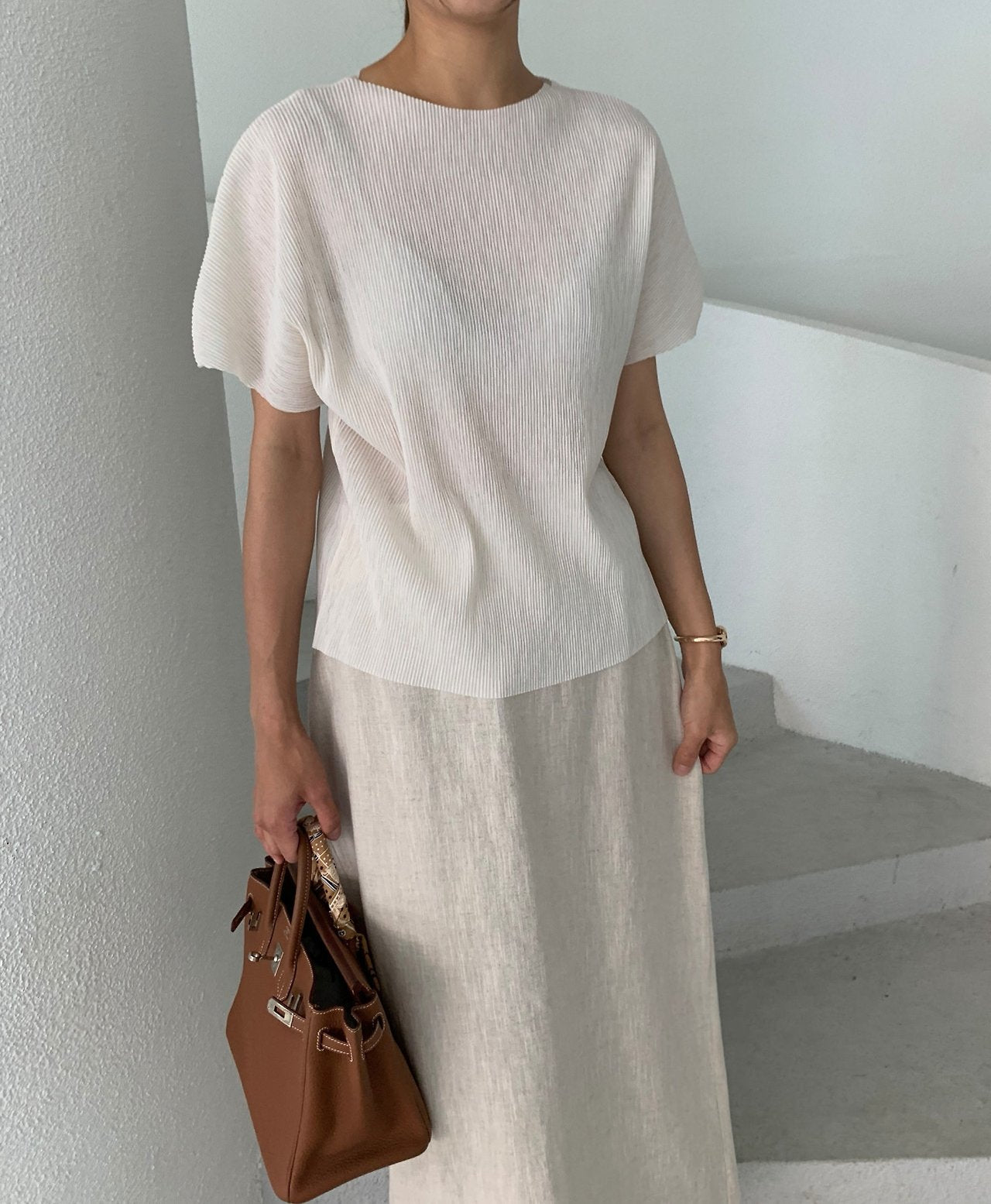 Lucky Pleats blouse