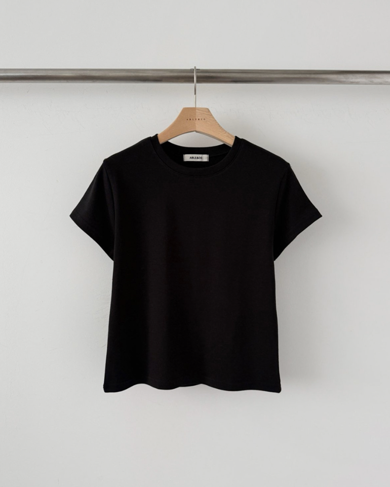 Cream modal mini T-shirt