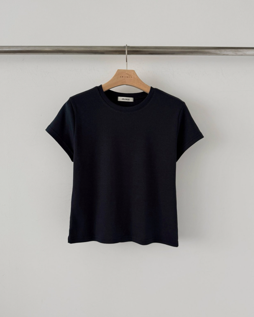 Cream modal mini T-shirt