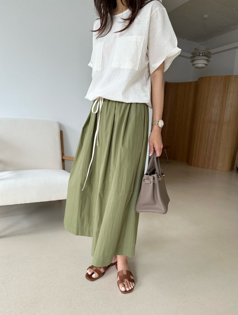Nylon full skirt