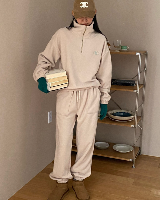 (F/W) Fleece jogger pants