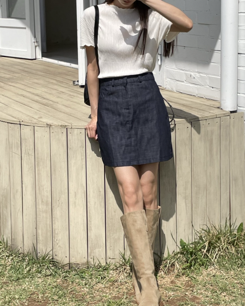 Pleated blouse