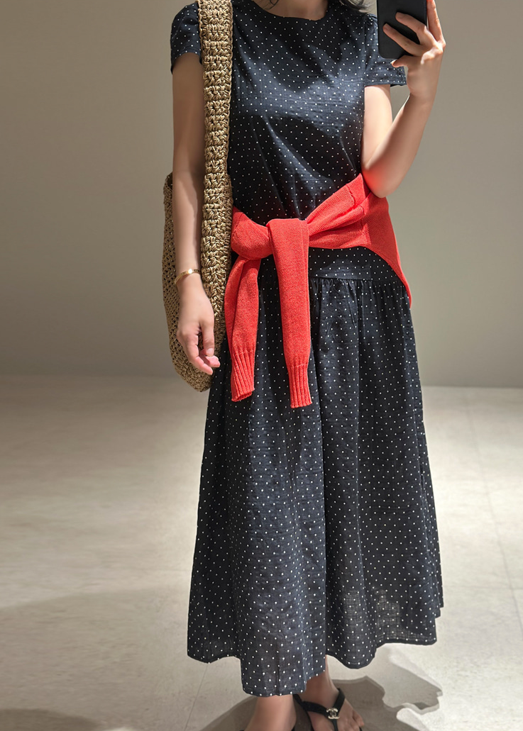 polka dot dress