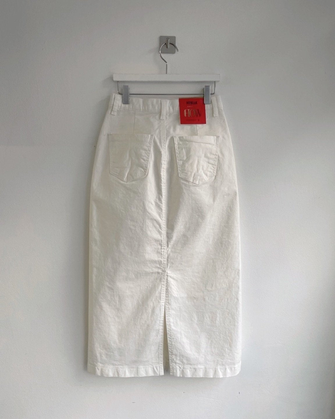 Chino cotton long skirt