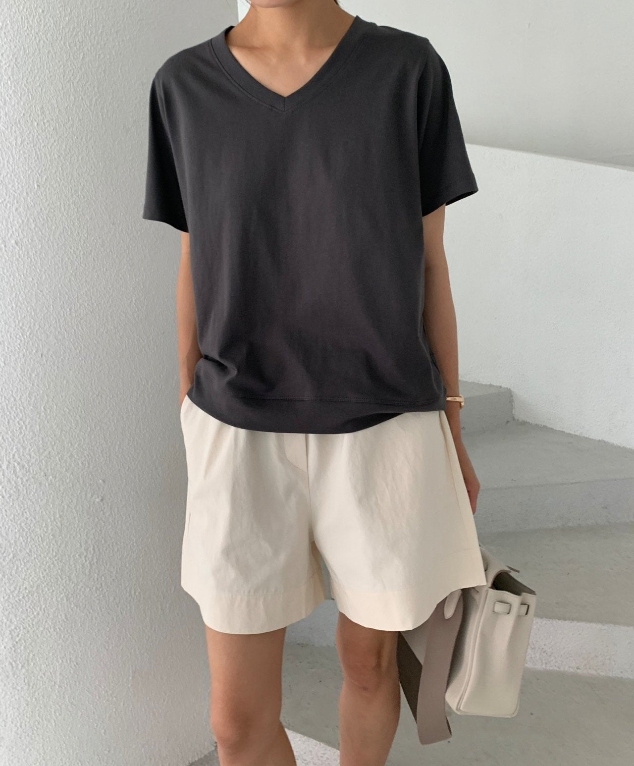 V neck T-shirt
