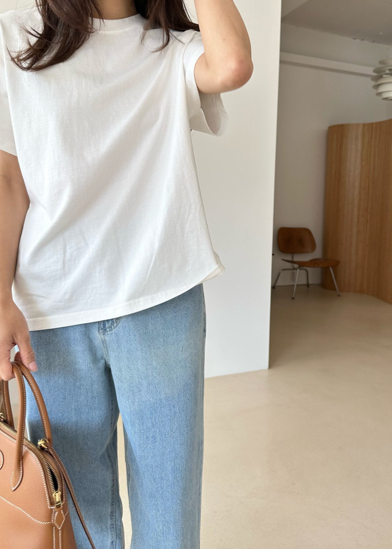 Batwing sleeves t-shirt