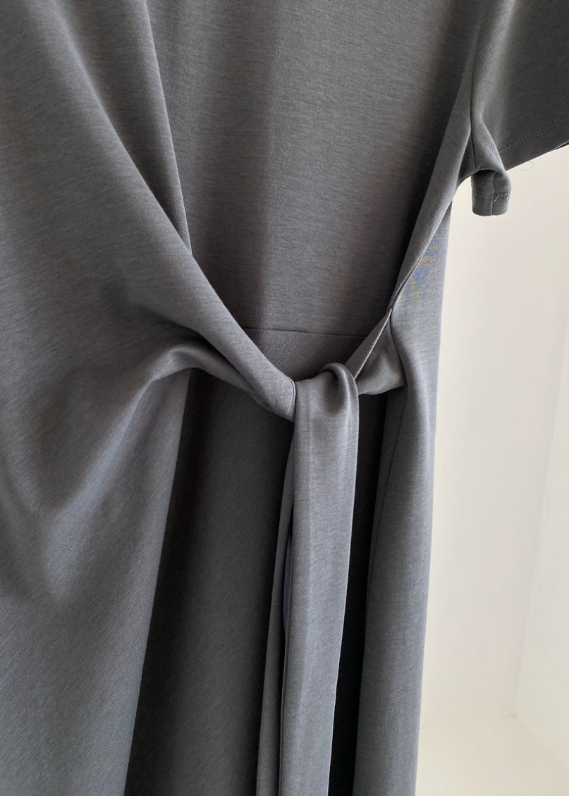 Waist sash dress