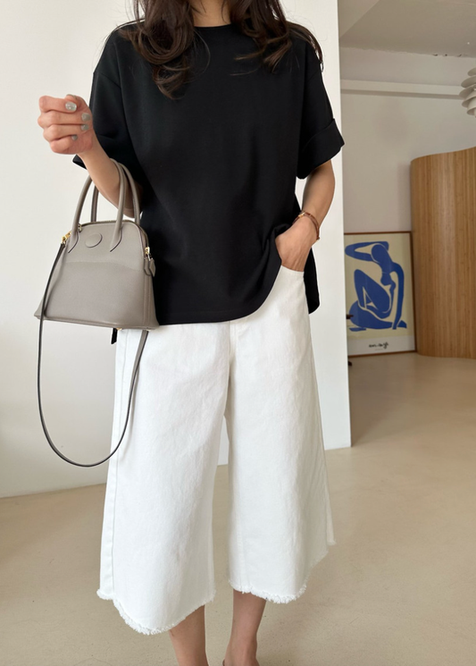Rolled up t-shirt