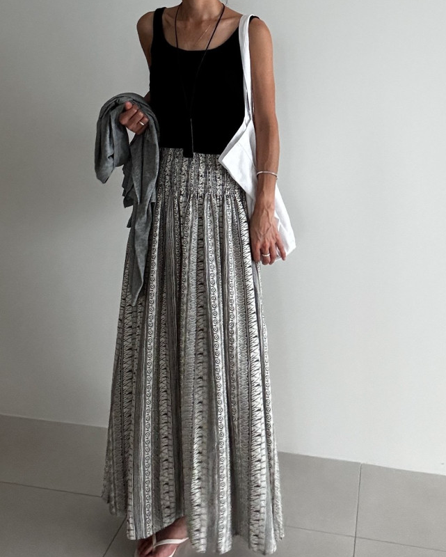 Ethnic long skirt