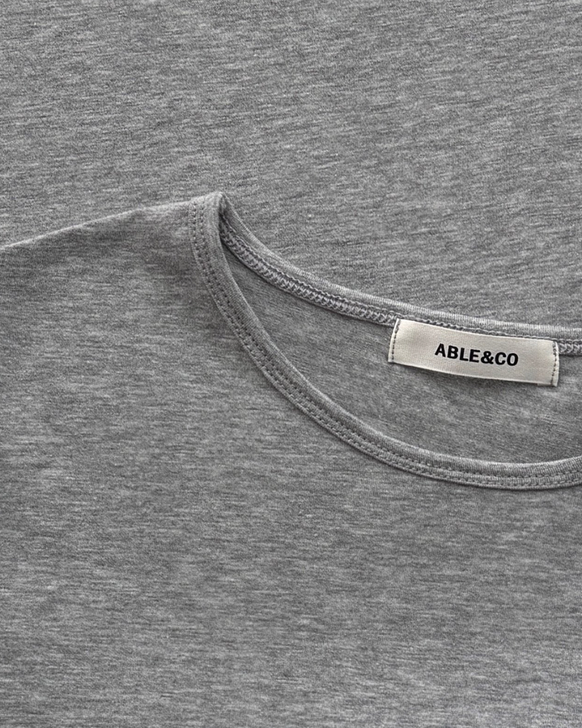 Pure frill long sleeves tee