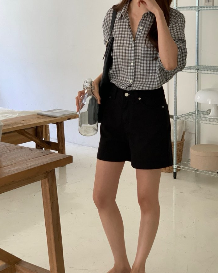Summer checkered shirt