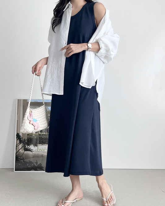 Jelly sleeveless dress