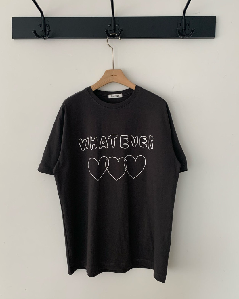 Heart boxy T-shirt